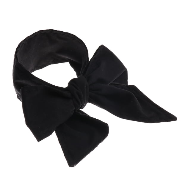cabellero Accesorios de Disfraces Ropa de Acampada para Mujer Cintas de cabellero Negro