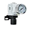 thumbnail image 3 of PneumaticPlus Régulateur de Pression d'Air Miniature PPR2-N02BG-4 1/4 "NPT - Manomètre, Support, Basse Pression (3-60 PSI), 3 of 5