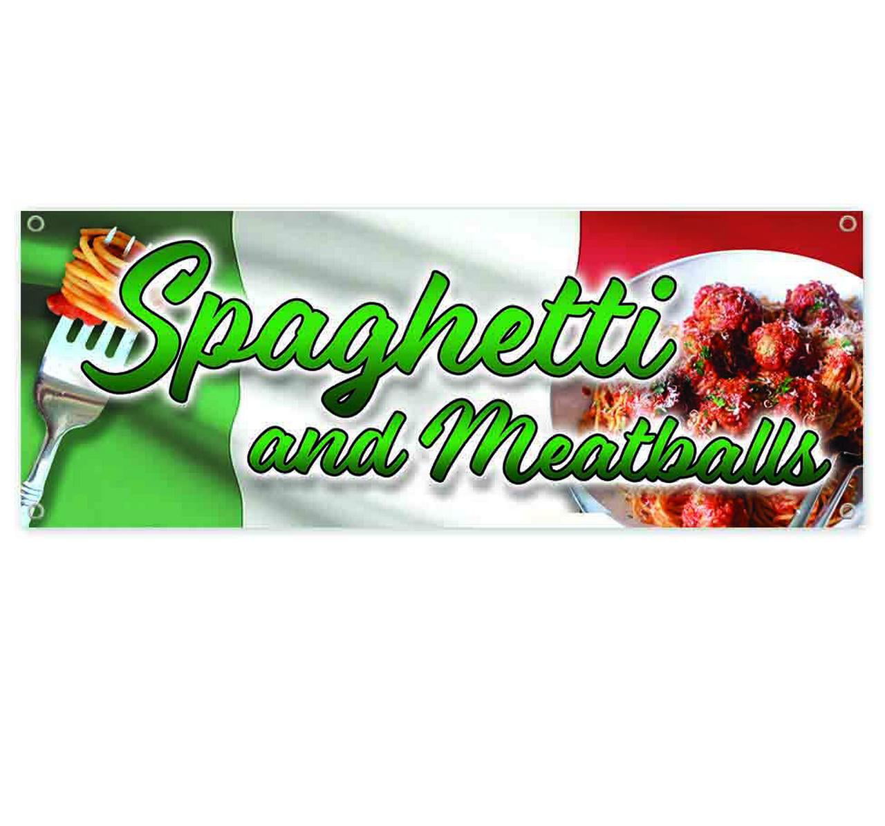 Lasagna 13 oz Banner Heavy-Duty Vinyl Single-Sided with Metal Grommets Non-Fabric