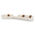 thumbnail image 2 of Fickle Cream Boucle 4-Piece Modular LAF Sectional, 2 of 6