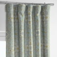 thumbnail image 2 of Half Price Drapes Printed Camille Sky Blue Room Darkening Curtains for Bedroom (1 Panel), 50W X 120L, 2 of 10