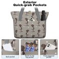 thumbnail image 2 of Tote Bag for Women - German Shorthaired Pointer Shoulder Bag - Large Utility Work Duffle Bag with Zipper Handbag for Travel, Work, Sprots, 2 of 5