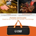 thumbnail image 6 of Commercial Chef 9-Piece Griddle Accessories for Blackstone, BBQ & Flat Top Grill Spatula Kit, 6 of 8