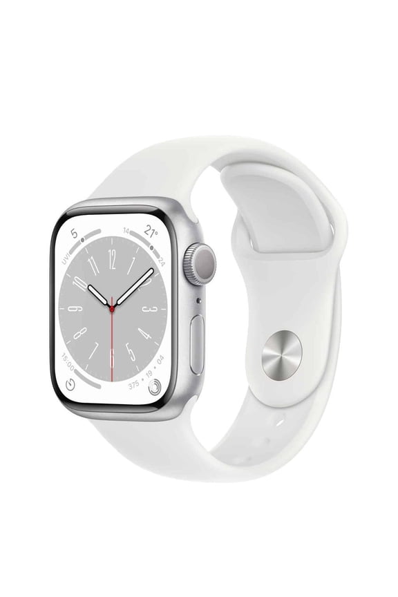 Restored Apple Watch Series 8 Cellular 41mm Sliver (Refurbished)