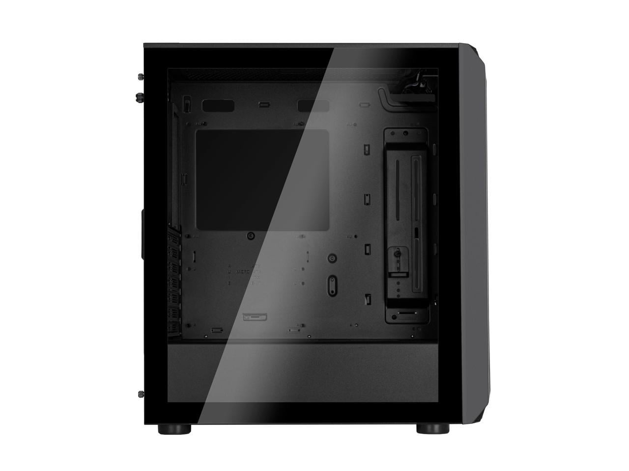 SilverStone FARA 511Z High Airflow ATX Gaming Chassis with Excellent Cooling Potential Case SST-FA511Z-BG Black