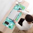 thumbnail image 3 of Long Mouse Pads for Desk,LightBlue Cartoon Dinosaurs Trees Clouds Desk Mats on Top Of Desks, Desk Mouse Pad Extra Large with 3mm Non-Slip Base and Stitched Edge for Gaming,Work,Home 31.5"x11.8", 3 of 5