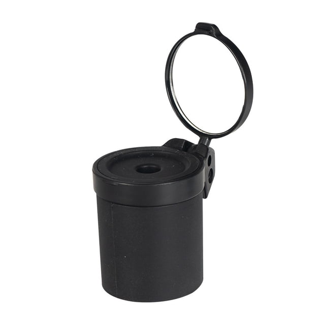 Folding Rear-View Bicycle Mirror for Handlebars, Bike Mirror Handlebar Mount – Mini Lens with Wide View and 360-degree Rotation