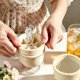 thumbnail image 4 of Round Ice Lattice Of Large Ice Ball Molds Silicone Ice Making Cup Household Soft Silicone Pinch Ice Glass Outdoor Direct Drinking Cup, 4 of 6
