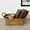 S, variant on S Wood Woven Storage Basket Small With Handle Natural Grain Decorative Organizer For Toys Bathroom Bedroom Living Room