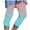 Sky Blue, variant on Hvyesh Capri Leggings for Women Plus Size Tummy Control Knee Length Capri Tie Dye High Waisted Yoga Pants Soft Workout Tights