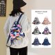 thumbnail image 2 of Mochila de nailon repelente al agua, mochila pequeña de moda para damas, bolso informal popular para estudiantes universitarios, 2 of 5