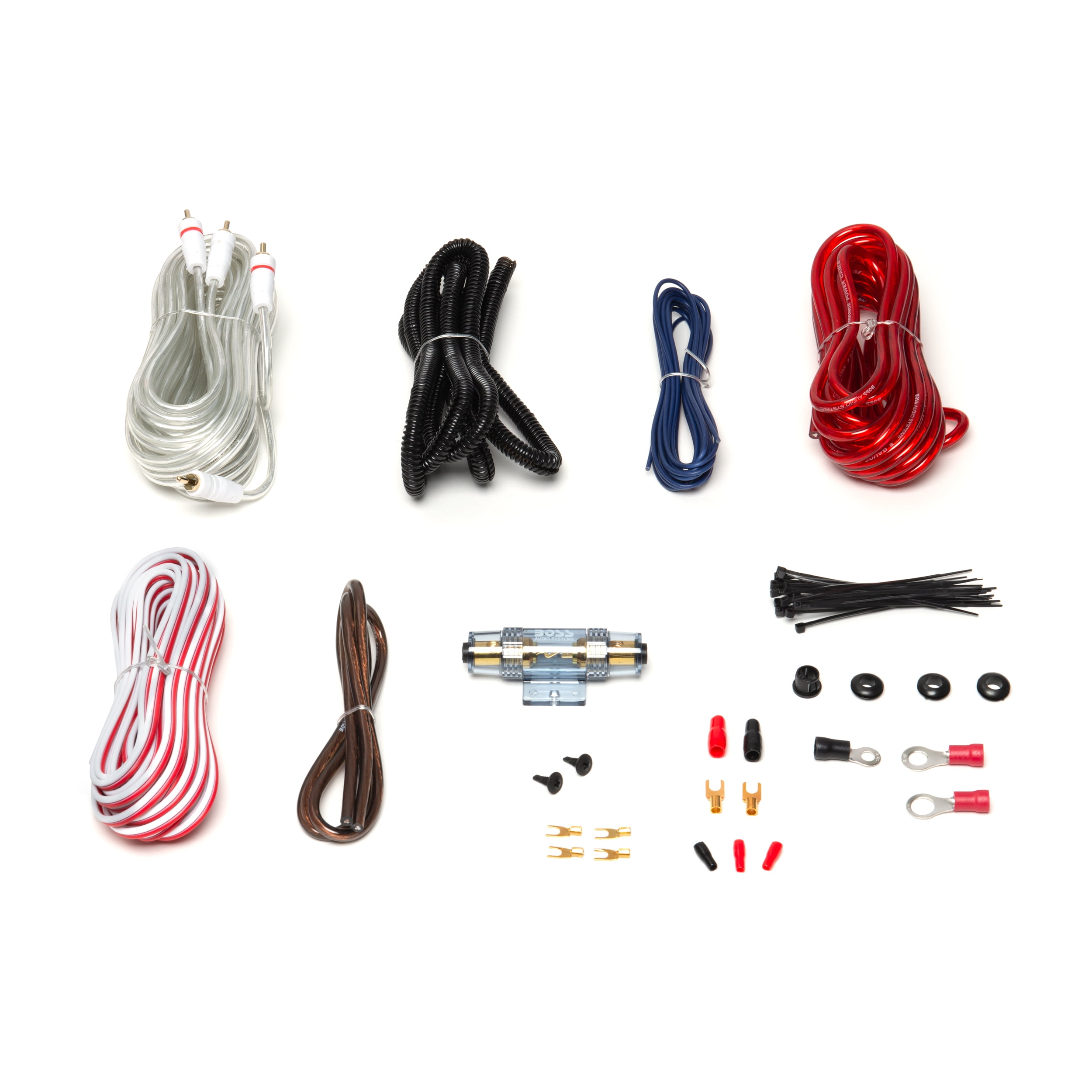 BOSS Audio Systems 8BK 8 Gauge Car Amplifier Installation Wiring Kit