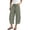 Army Green, variant on Effortless Everyday Women’s Casual Pants With Relaxed Wide Leg And 7/8 Length For Comfort And Versatility Khaki,S
