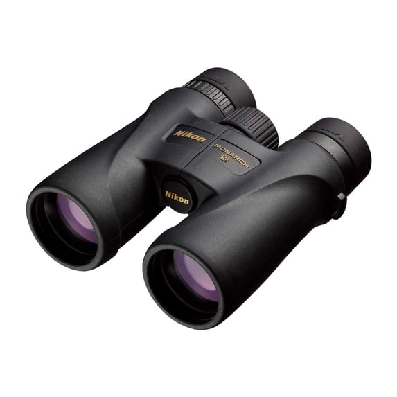 Restored Nikon Monarch 5 10x42 Roof Prism Waterproof Binoculars (Black) (Refurbished)