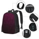 thumbnail image 2 of Fotbe Dark Purple Glitter Mochila para Hombre y Mujer - Tela Oxford 600D Resistente - Mochila Impermeable de Gran Capacidad para Escuela, Viajes y Senderismo, 2 of 6