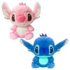 Lilo & Stitch plush Soft Huggable 9 Inches Stuffed Animal Cute Suitable for All Ages.(2pcs)