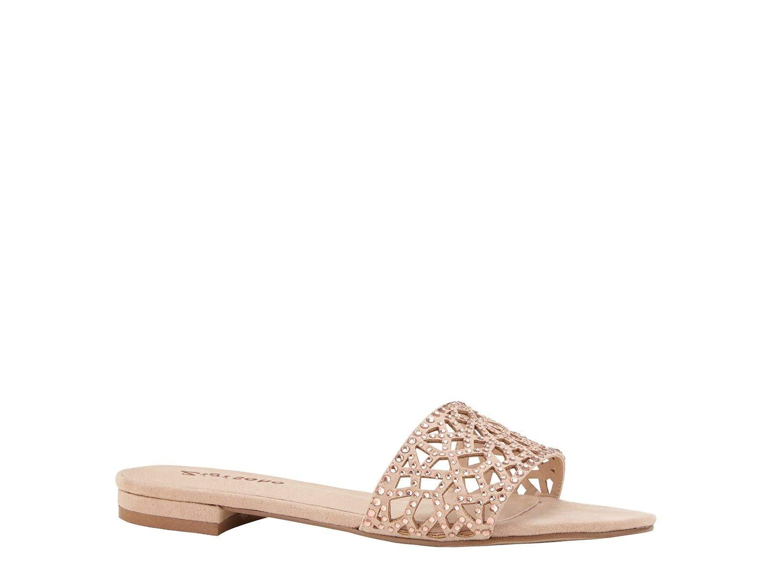 bridal slide sandals