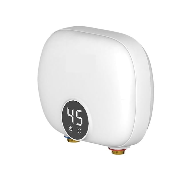 Tankless Electric Water Heater Under Sink Instant Hot Water Oversink Instantaneous Water Heater Tankless Electric Water Heater ,Digital Temperature Display
