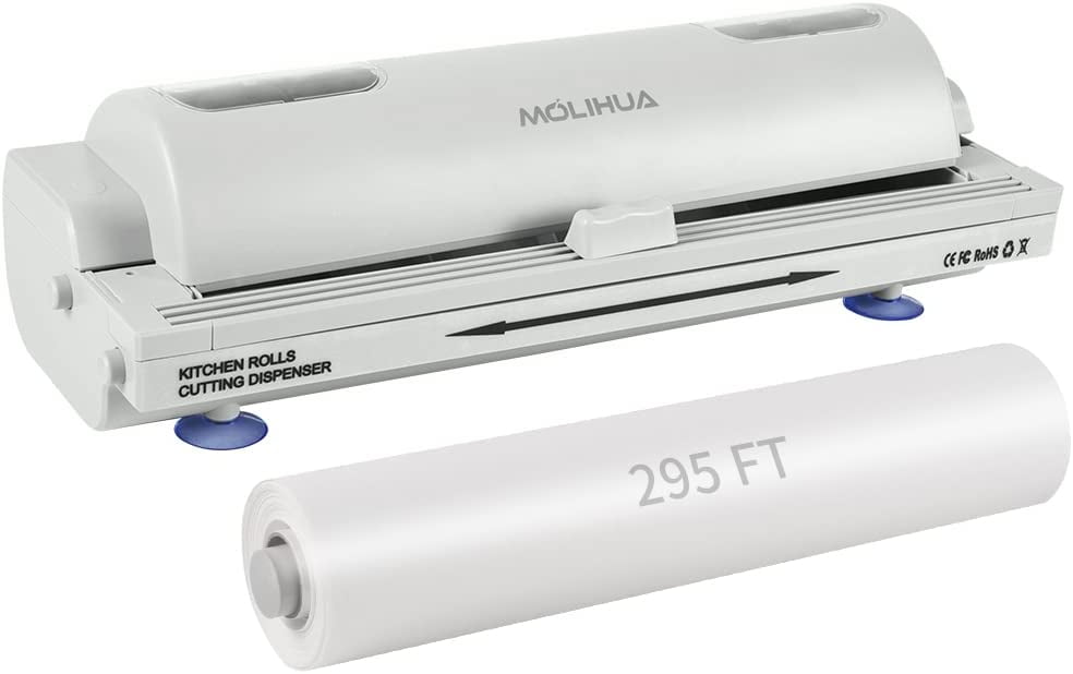 Buy Parchment Paper Roll 295 Sq.Ft with Slide Cutter Dispenser Plastic