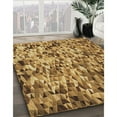 thumbnail image 2 of Ahgly Company Indoor Square Patterned Saddle Brown Area Rugs, 7' Square, 2 of 6