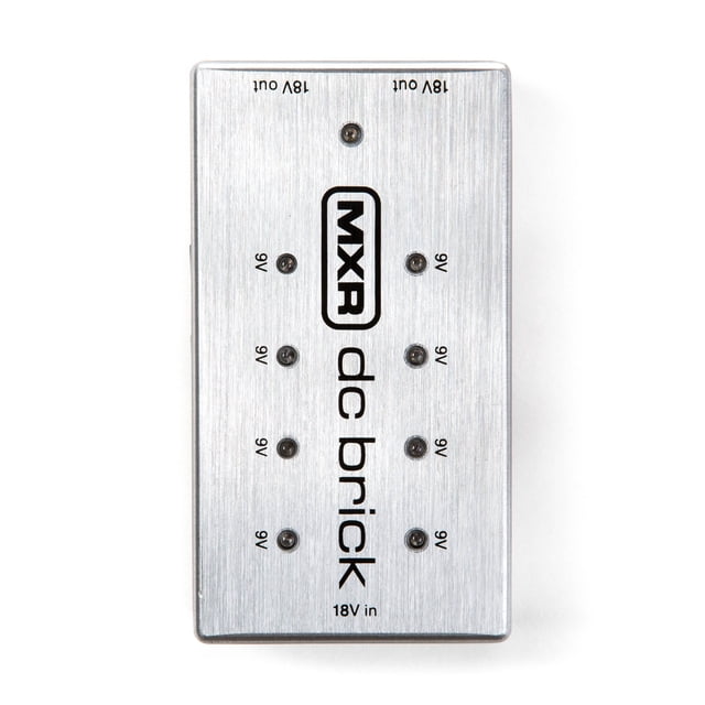 Fuente de alimentación de pedales MXR DC Brick M237 para 10 pedales