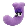 thumbnail image 1 of Alphabet Lore Plush Toys Anime Doll Kawaii 26 English Letters Stuffed Toys Kids Enlightenment Montessori Plush Toy Doll Gifts J, 1 of 6