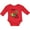 Red, variant on Inktastic Farmer I Rule The Roost Rooster Boys or Girls Long Sleeve Baby Bodysuit