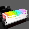 thumbnail image 3 of 6PCS COOLMOON RA2 RAM Disipador Calor Enfriador ARGB Colorido para PC () Blanco, 3 of 9