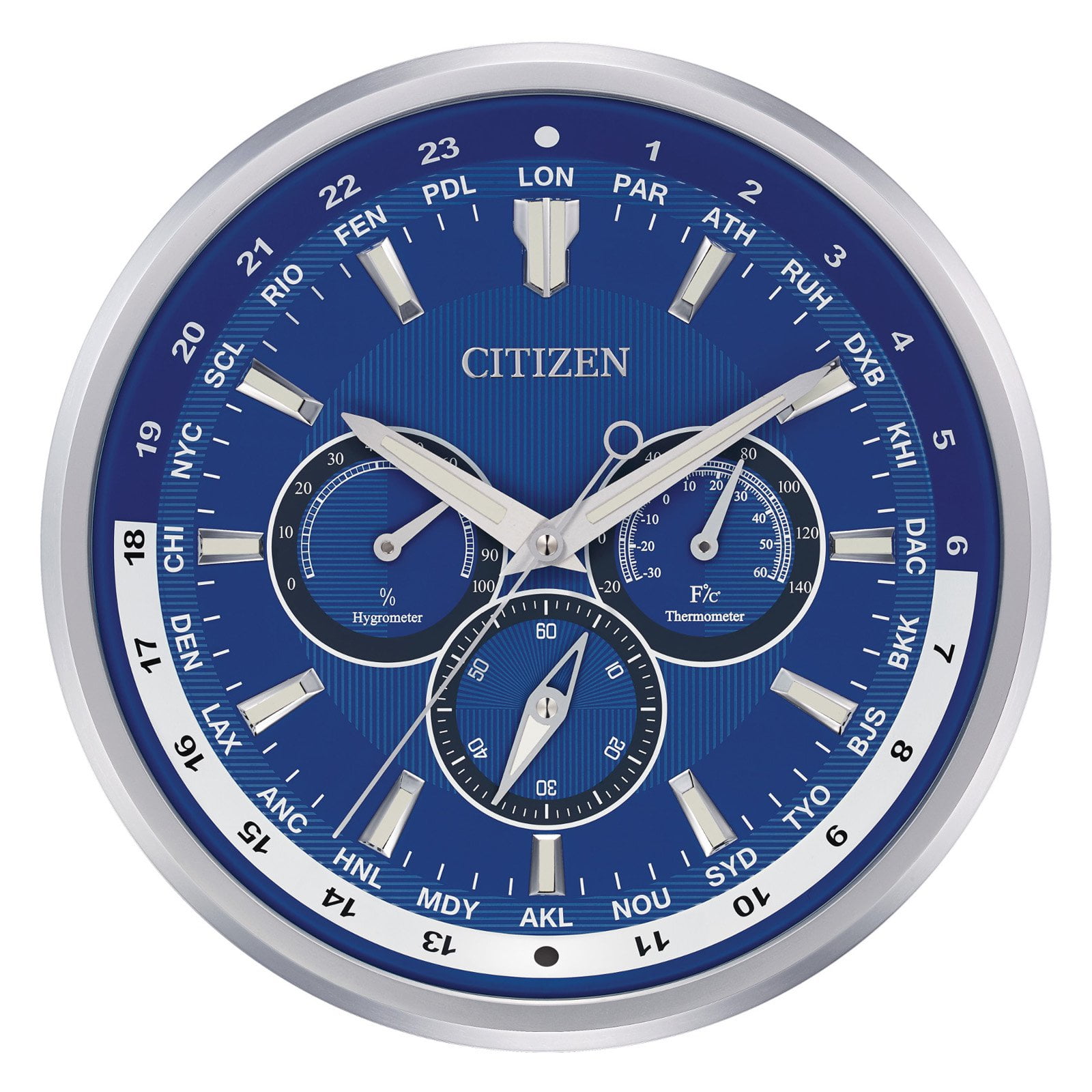 Citizen Clocks Gallery 14 in. Iconic Watch Inspired Wall Clock