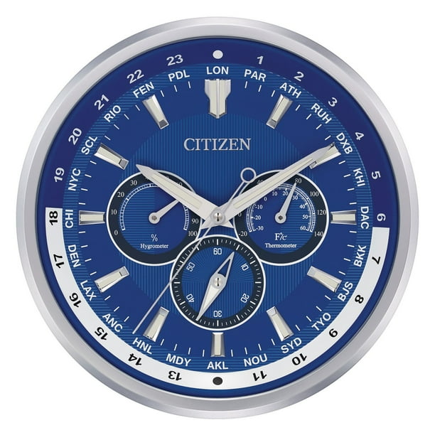 Citizen Clocks Gallery 14 in. Iconic Watch Inspired Wall Clock