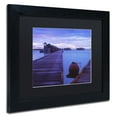 thumbnail image 3 of Trademark Fine Art "Dawn Gili Lankanfushi" Canvas Art by David Evans, Black Matte, Black Frame, 3 of 5