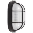 thumbnail image 7 of nauticus 6.5"h outdoor bulkhead - satin finish with frosted glass shade, 7 of 7