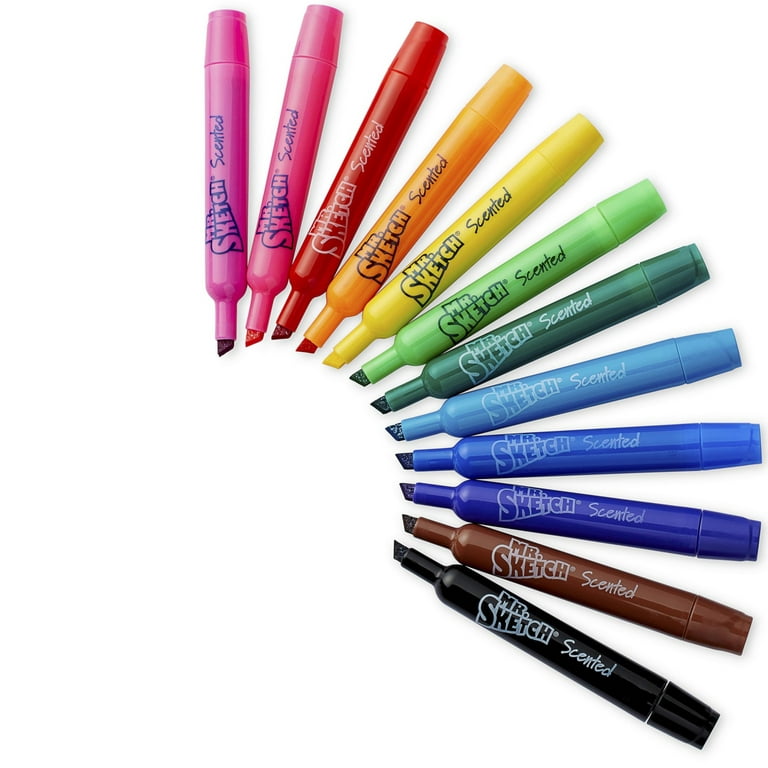Mr Sketch 22678: Unscented Watercolor Markers, 8 Colors, 192 / Set