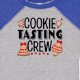 thumbnail image 4 of Inktastic Christmas Cookie Tasting Crew with Holiday Cookies Boys or Girls Baby Bodysuit, 4 of 5