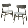 thumbnail image 6 of TMS Gogi Modern Rectangular Dining Table, Seats 4, Rustic Gray Finish, 6 of 6