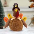 thumbnail image 4 of Thanksgiving DayDesk decoration The Turkey Plush Toy Cute Soft Plush Turkey Perfect Plushie For Easter Thanksgiving Baby Showers Kids & Birthdays, 4 of 7