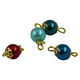 thumbnail image 3 of 50 piezas de alfileres de ojo coloridos de cristal con forma de margarita y perla 3, 3 of 4