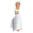 thumbnail image 4 of Women's Summer Fashion Wide Leg Flowy Pants Palazzo Slit Yoga Casual Loose Beach Boho Hippie Bohemian Pilate, 4 of 6