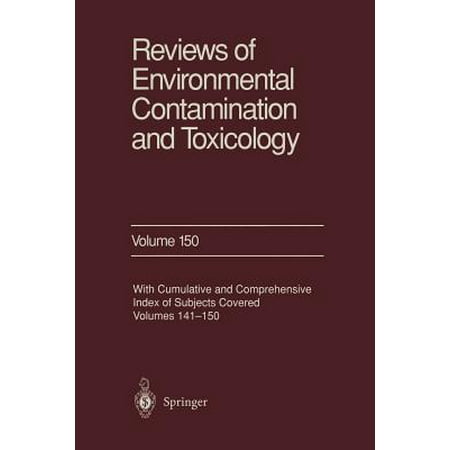 Reviews Of Environmental Contamination And Toxicology