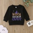 thumbnail image 2 of Ketyyh-chn99 Toddler Boy Sweatshirts Girls Holiday Party Crewneck Pullover Cotton Autumn Top Shirts Black,110, 2 of 5