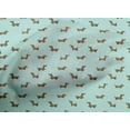 thumbnail image 4 of oneOone Cotton Poplin Fabric Dachshund Dog Print Sewing Fabric BTY 56 Inch Wide, 4 of 4