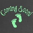 thumbnail image 2 of CafePress - Coming Soon Maternity Dark T Shirt - Maternity Dark T-Shirt, 2 of 3