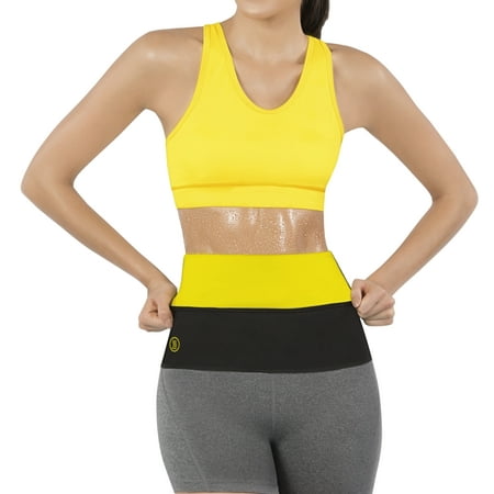 Hot Shapers Women's Hot Belt – Fat Burner Belly Slimming Semi (Best Gym Equipment For Belly Fat)