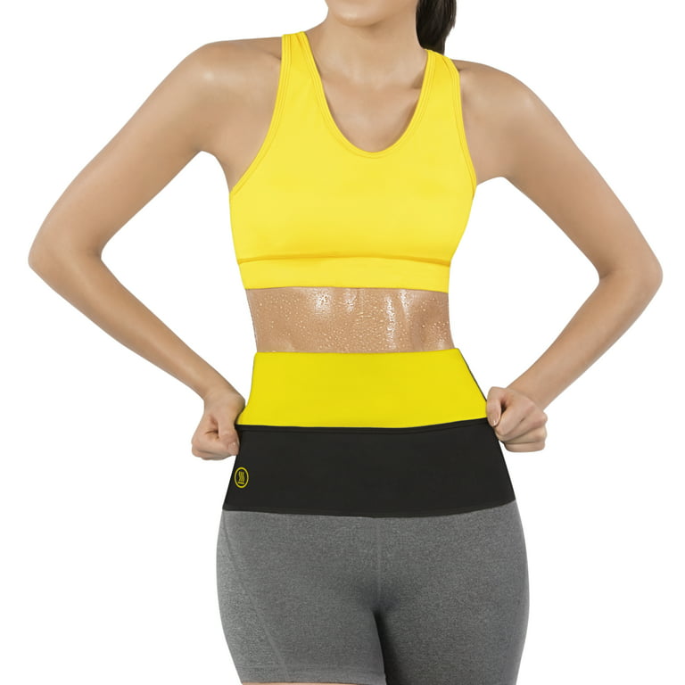 Hot Shapers Women's Hot Belt Fat Burner Belly Slimming Semi Vest 