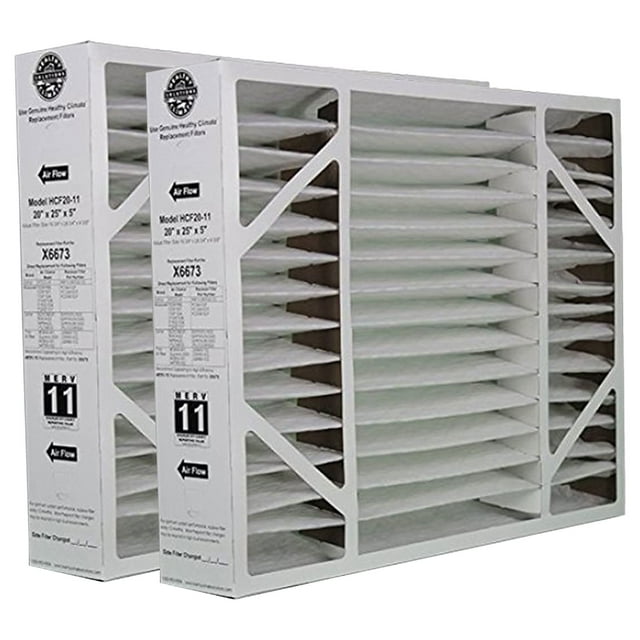 Lennox X6673 Climat Sain HCF20-11 MERV 11 Milieu de Filtration (Lot de 2)