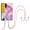 Pink, variant on TECH CIRCLE For Galaxy A35 Case,Stylish Marble Pattern Soft Slim Thin TPU Girls Boys Women Men Case Shockproof Protective Phone Case with Strap for Samsung Galaxy A35 5G 6.6" 2024,Pink