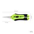 thumbnail image 2 of Professional Straight Point Gardening Scissors for Picking Fruit, Tree and Flowers, 16.5cm, Green, 2 of 5