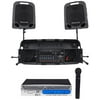 Peavey ESCORT 3000 300w Portable PA Powered Speaker System w/Mixer+Wireless Mic