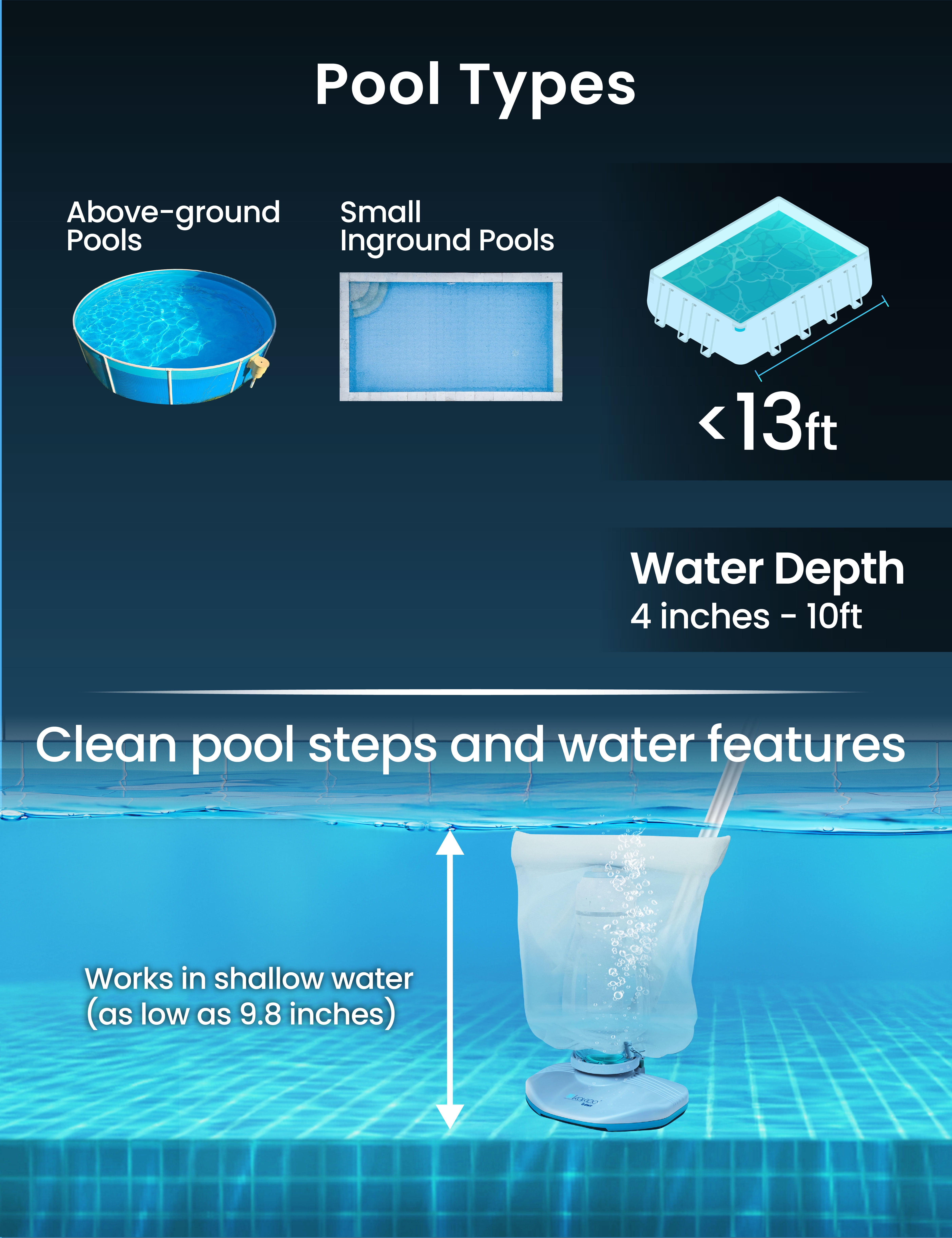 TELSA 18 POOL VACUUM