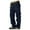 Navy, variant on Dpytoraw Men's Cotton Pocket Overalls Long Pants Thick Pants Loose Wear Solid Color Pants